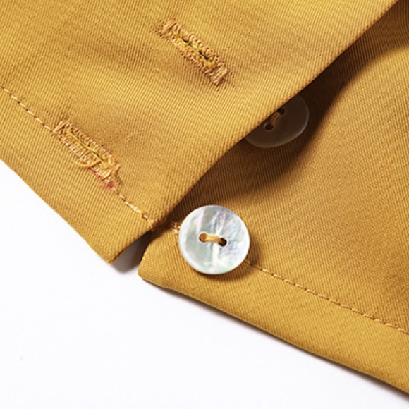 Crop Balloon Sleeve  Blouse Top - Picture 3 of 6